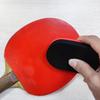PATIKIL Table Tennis Rubber Cleaner 4 Pieces Ping Pong Cleaning Sponge Paddle Cleaner Racket Care Soft Red Black