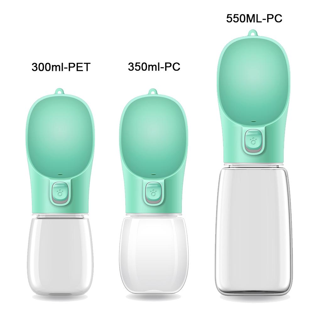 Bouteille d'eau 550 ml pour grand chien pour petits et moyens chiens chat portable extérieur marche chiot animal de compagnie bol à boire fournitures golden retriever