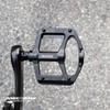 GORIX Bicycle Pedals, Cross Bike, Flat, Aluminum, Lightweight, Black, Durable, Road Bike, Mountain Bike, Cycle Pedal Replacement (GX-MA715)