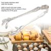 Stainless Steel Ice Tongs Food Grade Serving Clip Kitchen Tools Chicken Feet Tongs  Grilling