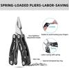 Outdoor Folding Multi-Pliers Stainless Steel Portable Emergency Survival Knife Clamp for Hunting Hiking Camping Rescue Equipment