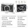 4K HD Retro Dual CCD Digital Camera for Students - Campus Party Photography with Phone Photo Transfer Capability