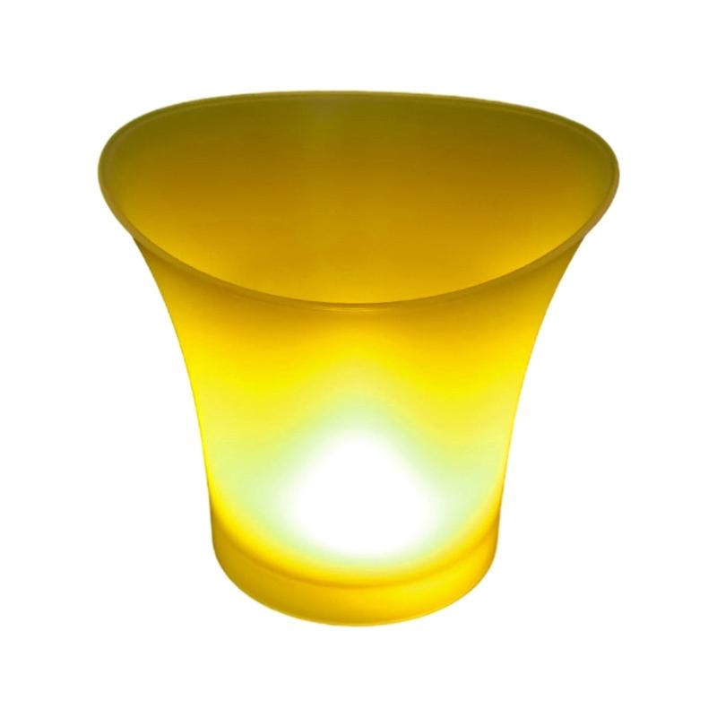 Light Up Champagne Beer Bucket PP Material Suitable for Indoor Outdoor X3UC