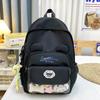 High-value college style, fresh and sweet, high-capacity backpack for primary and secondary school students