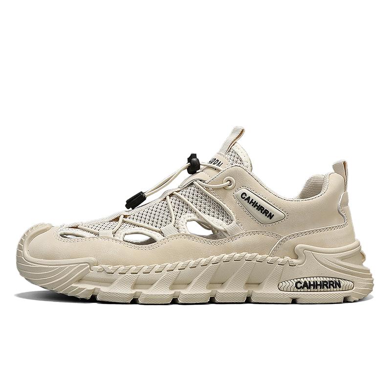 Summer Shoes for Men Outdoor Hiking Sandals Breathable Water Beach Baotou Wading Sandals Camping Climbing Aqua Sneaker