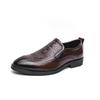 Men's Formal Leather Slip-on Loafers: Business & Casual Moccasins - Large Sizes for Spring & Autumn