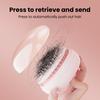 Yousheng Retractable Self-Cleaning Hair Brush Scalp Massage Anti-static Air Cushion Comb Portable Women Fluffy Hair Detangling Styling Brush