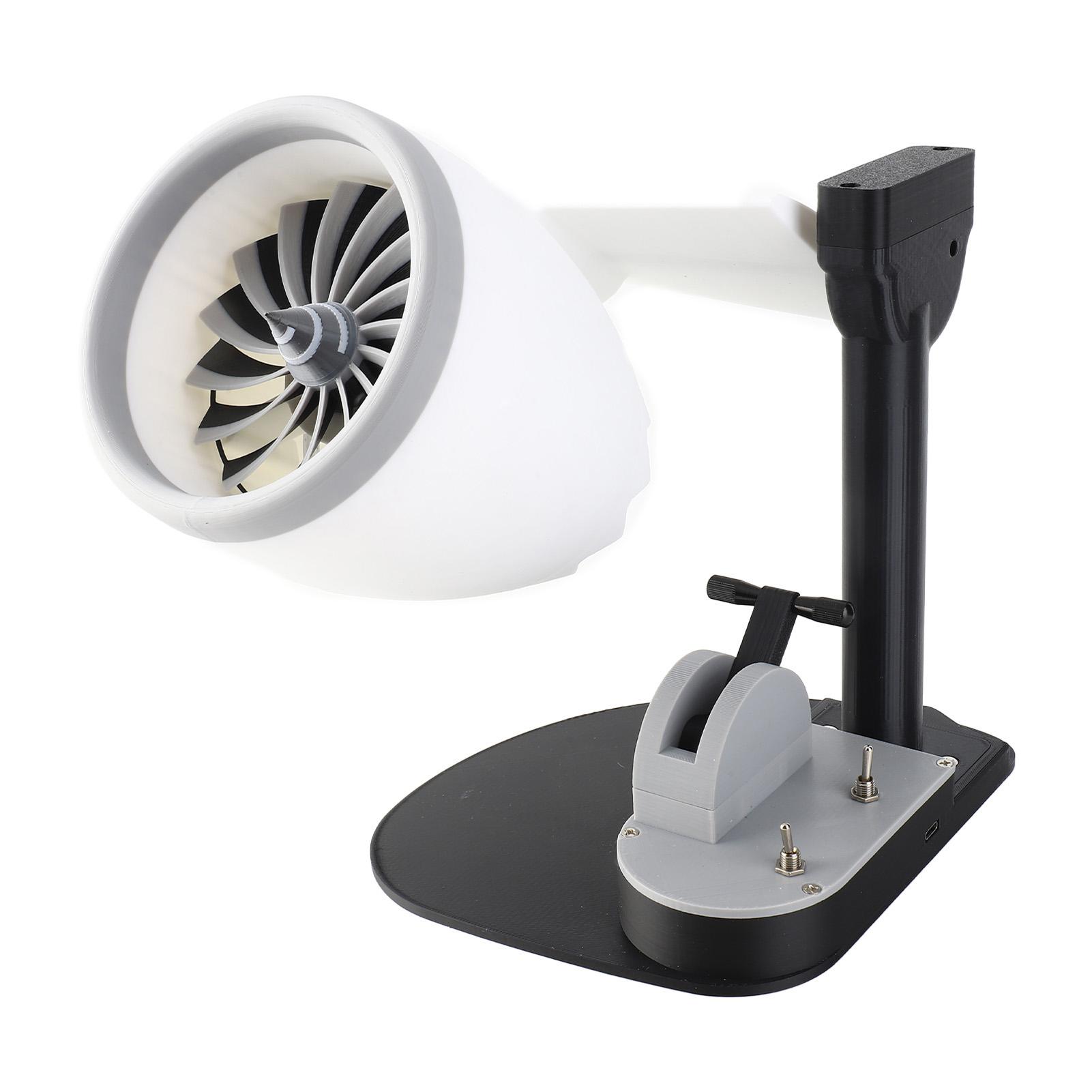 

Настольный вентилятор-циркулятор воздуха 4000 об/мин Портативный Тихий Сильный ветер 3 скорости Стильный внешний вид USB Настольный вентилятор для синий