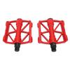 1 Pair Cycling Pedals Double Side Non Slip Pins Aluminum Alloy Hollow Foot Pedal for Mountain Road