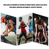 1 Piece Elastic Knee Pads For Basketball Volleyball Sports Running Cycling With Nylon Compression Straps