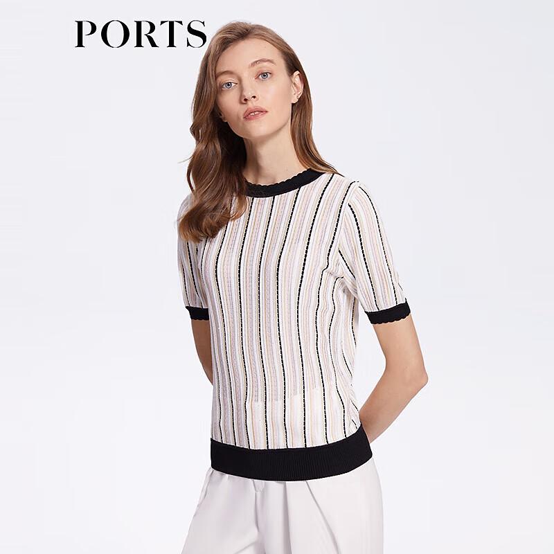 Ports Women's Summer Knit Short Sleeve Top
