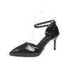 Fashion Women's Fashion Slim Heel Shoes Fall New Pointy Head Shallow Mouth Line with Air Low-top High Heels