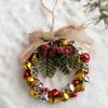 Wall Ornaments Christmas Garland Vintage Hanging Wreath  Christmas Decor