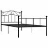 Black Metal Bed Frame 90*200 Cm