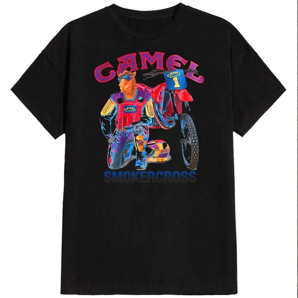 

Винтажная мужская/женская футболка Camel Concert S-235XL 9D756 XL