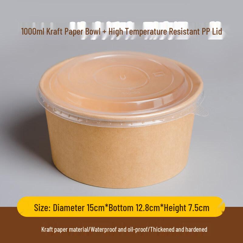 ZISIZ Disposable Instant Noodle Bowl