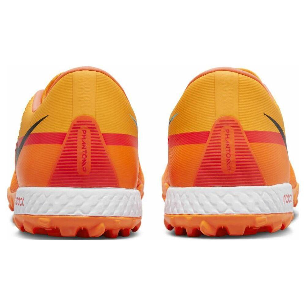 Nike Phantom GT 2 Pro Casual Versatil Low Top TF (Știfturi de cauciuc) Pantofi de Fotbal Durabili Antiderapanți Bărbați sneaker Portocaliu Galben DC0768-808