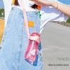 Diller Korean Style Portable Sports Straw Water Bottle