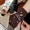 Early Autumn Puppy Embroidered Socks Female Dongdaemun Hat Puppy Cartoon Tube Socks Polka Dot Letter Stack Socks
