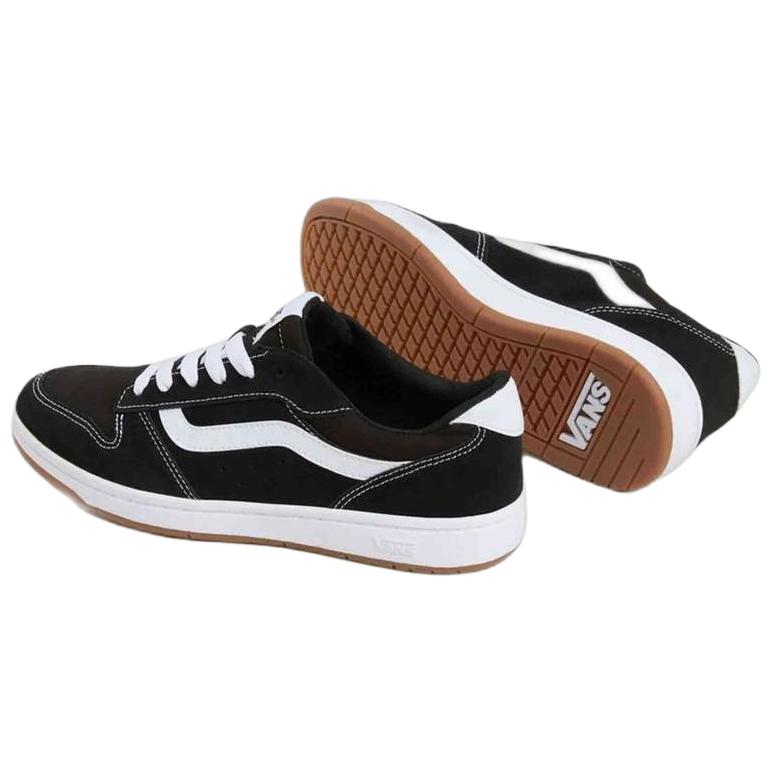 Vans Ryland LS Comfortable Versatile Low-Top Skate Shoes Men Sneaker Black VN000D49BZW1