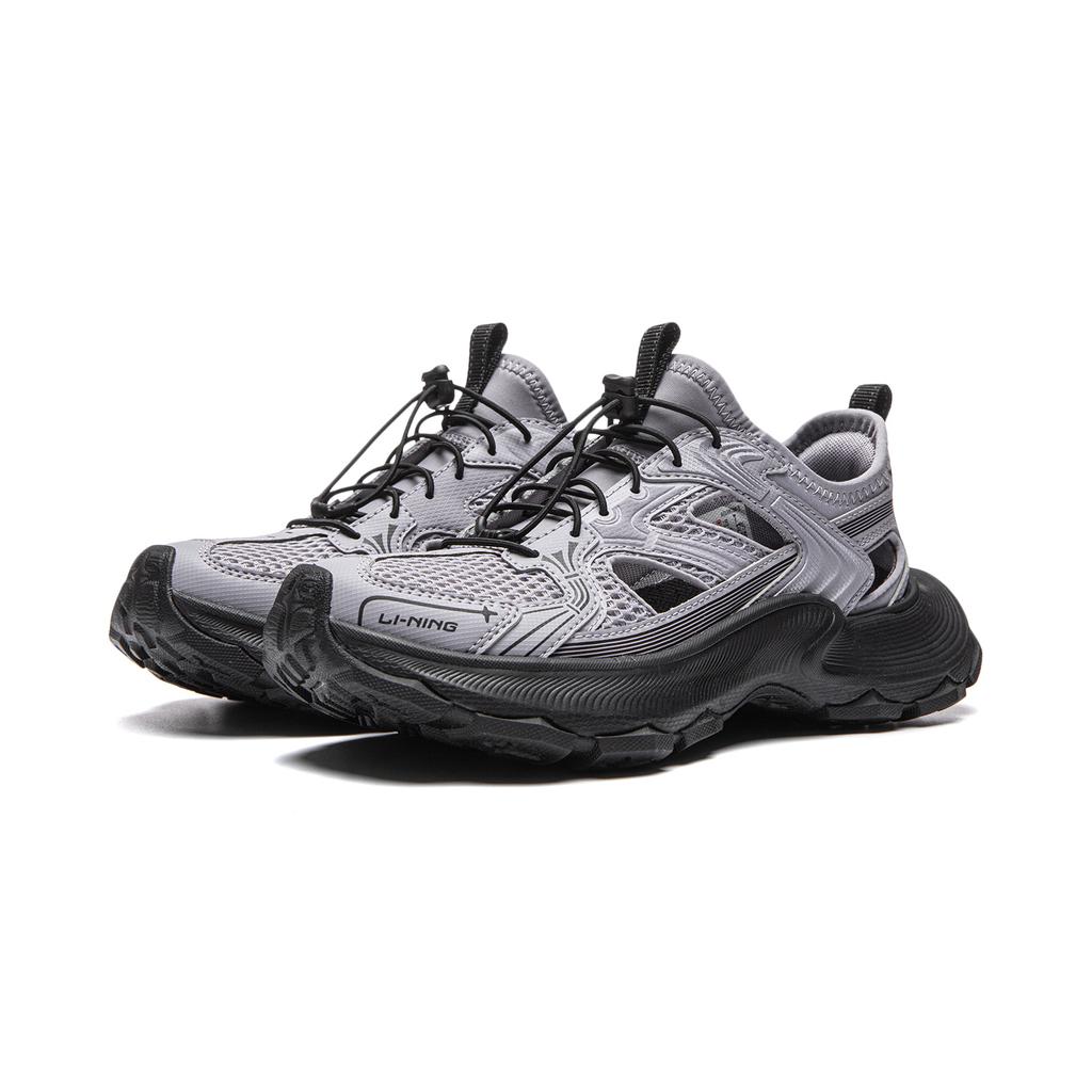Li Ning Star Halo 2 Slip Resistant, Abrasion Resistant, Lightweight River Trekking Shoes Women's Misty Gray Purple AGUW038-3