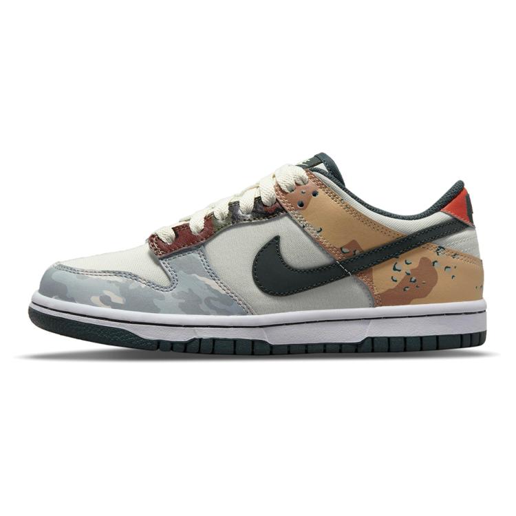 Nové Nike Dunk Low Sail Multi Camo GS DB1909-100