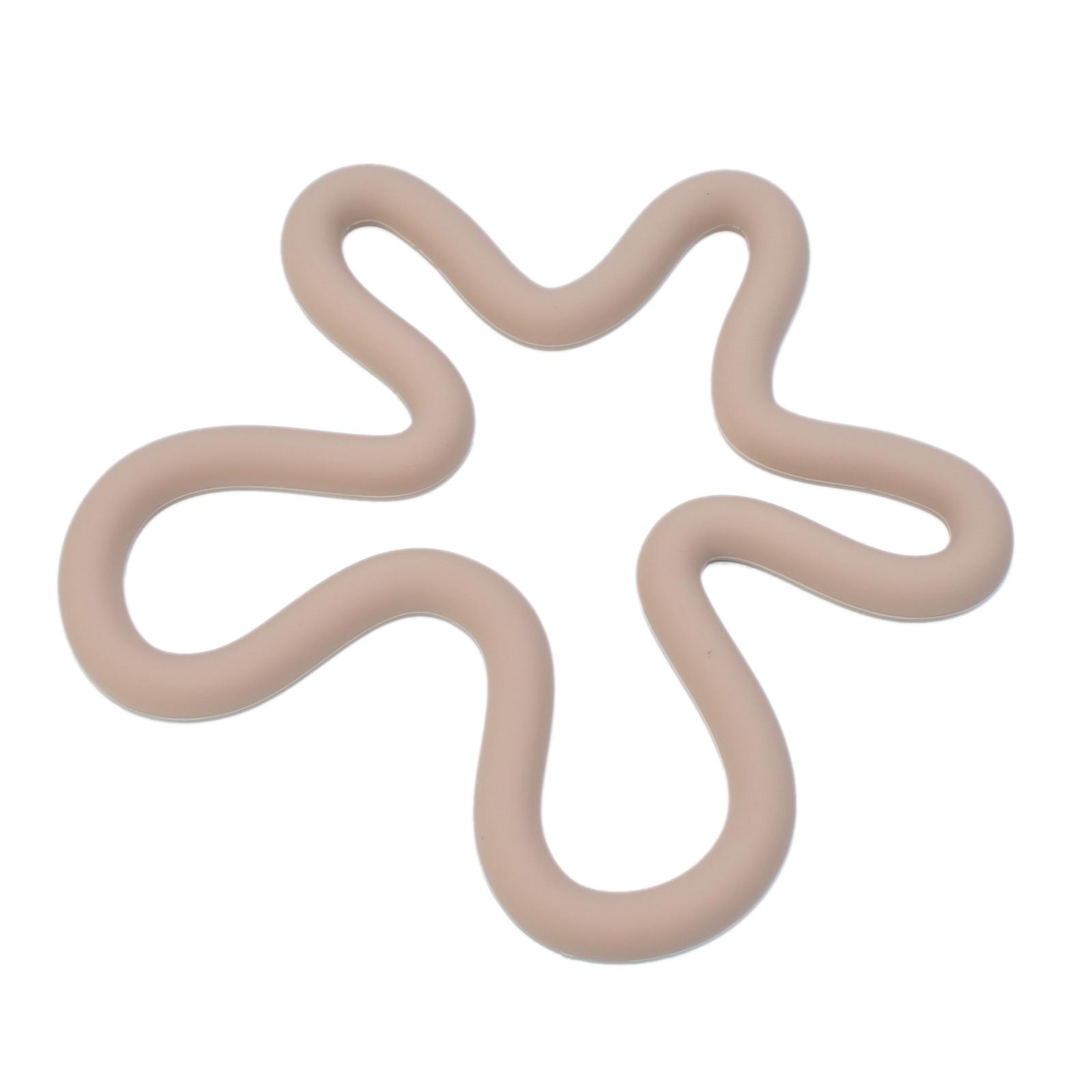 

Irregular Floral Shape Non-Slip Placemat Silicone Heat Resistant Mat for Home Outdoor E