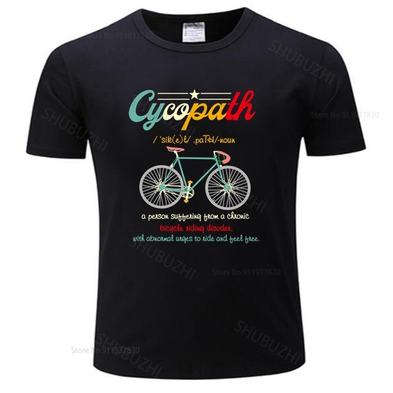 Funny Cyclopath Bicycle Riding Disorder T-Shirt