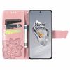 For OnePlus 12 5G Case PU Leather Butterfly Pattern Magnetic Flip Phone Cover