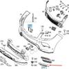 Mercedes-Benz W166 ML Front Bumper Fog Light Trim