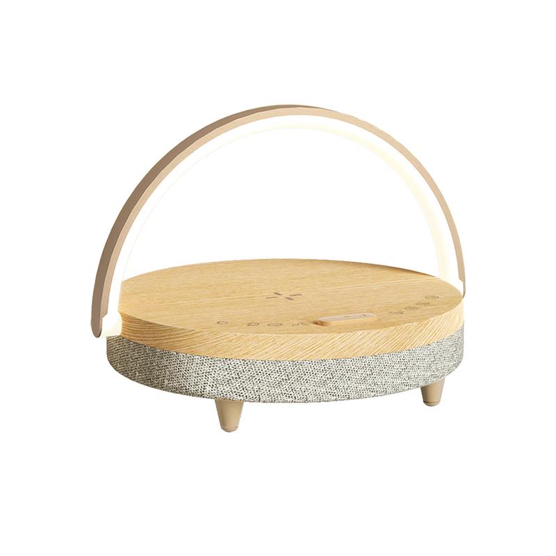 Jiguang Wireless Charging Bluetooth Speaker with Ambient Light & White Noise