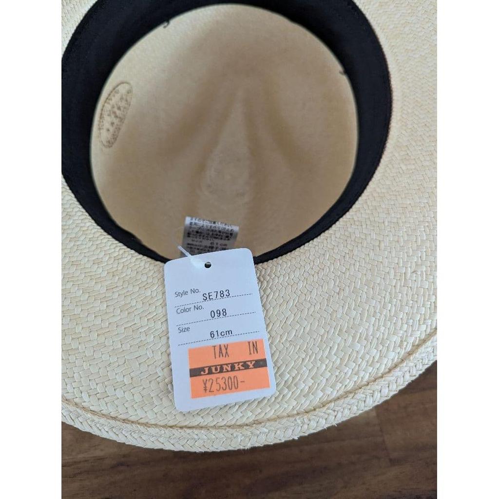 Used STETSON Panama hat se783 61cm