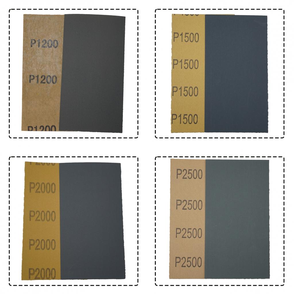 800 Sandpaper 9 Sizes Car Body Grit Headlight Kens