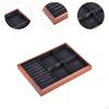 Jewelry Display Container In Wood for Women, Storage Tray Dresser Showcase