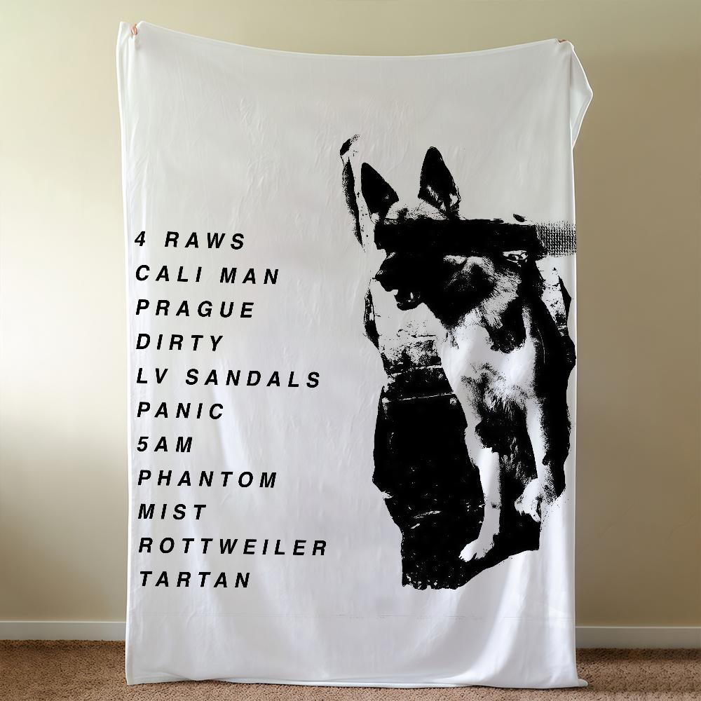 Blanket Throw Super Cosy Plush Living Room Sofa Couch Childish Birthday Rebel EsDeeKid Gifts