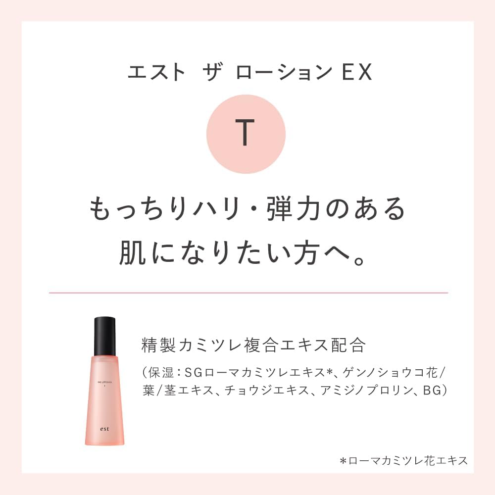 est The Lotion EX T Refill 130ml [Lotion] For those who want firm, supple, and elastic skin