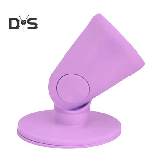 

Держатель для флакона с лаком для ногтей, подставка с зажимом, защита от проливания, маникюрный инструмент для ногтей, регулируемый шарнир, аксессуары для лака для ногтей фиолетовый