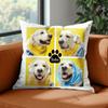 Custom Pillow with Picture & Text - Include Insert, Personalized Photo Pillow Double-Sided Printing