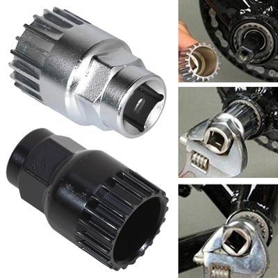 Bike Bottom Bracket Removal Tool Socket 20 Tooth Spanner Crank Extractor Puller