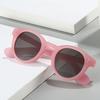 SHAUNA Fashion Round Jelly Color Women Sunglasses Shades UV400 Retro Punk Rivets Men Matte Sun Glasses