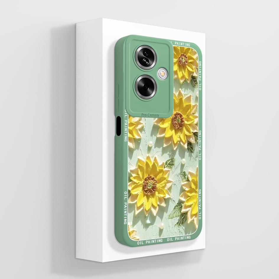 For OPPO A79 A77 A77s A78 A83 A91 A92 A93 A93s A94 A95 A96 4G 5G Phone Cases Lovely Panda Kitten Pattern Liquid Silicone Anti Slip Shell For OPPO Capa