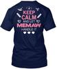 Keep Calm And Let MEMAW Handle It Tee T-shirt Made In the USA Size S To 5XL