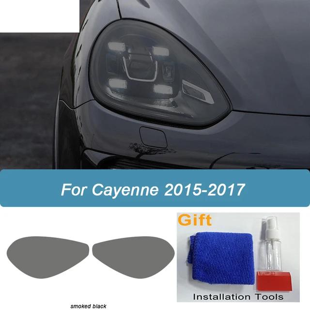 For Porsche Cayenne 958 2011-Present GTS Turbo Car Headlight Protective Film Taillight Tint Wrap Vinyl TPU Sticker Accessories