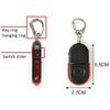 1pc Smart Wireless Anti-Lost Alarm Key Finder Locator Keychain Whistle Sound LED Light Things Tracker Keychain