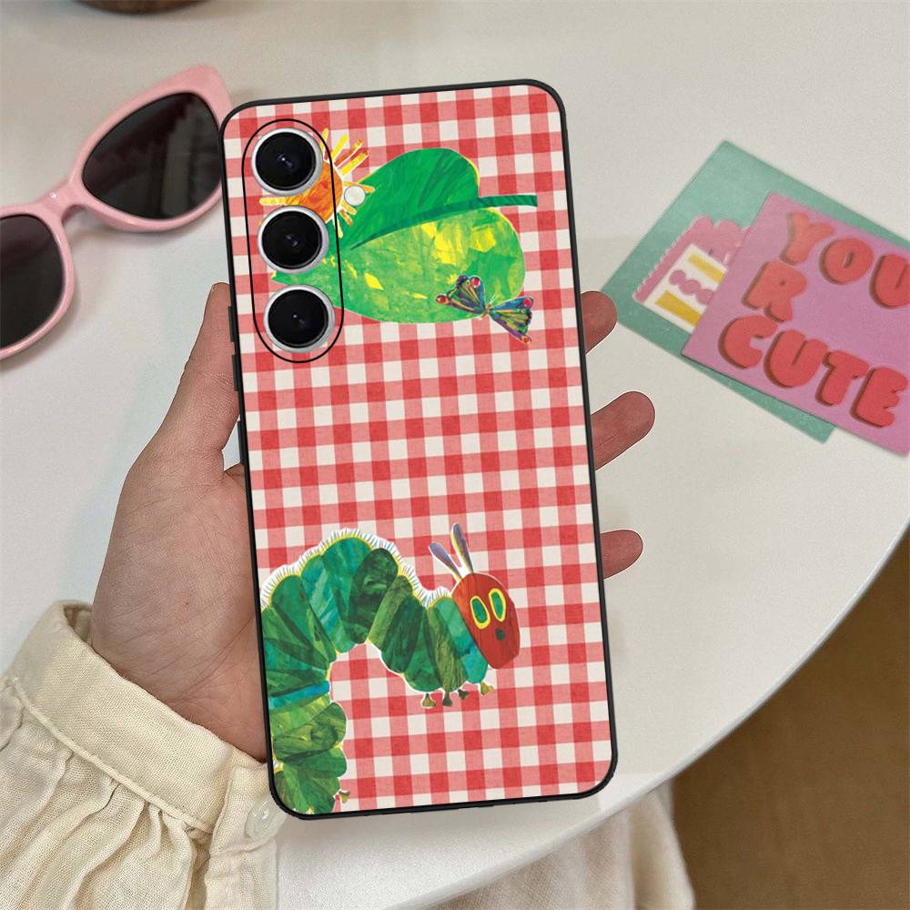 The Very Hungry Caterpillar Phone Case For Samsung S 24 Fe 25 Ultra Plus 20 Lite 21 30 22 23 24 22 Ultra 5G Fundas