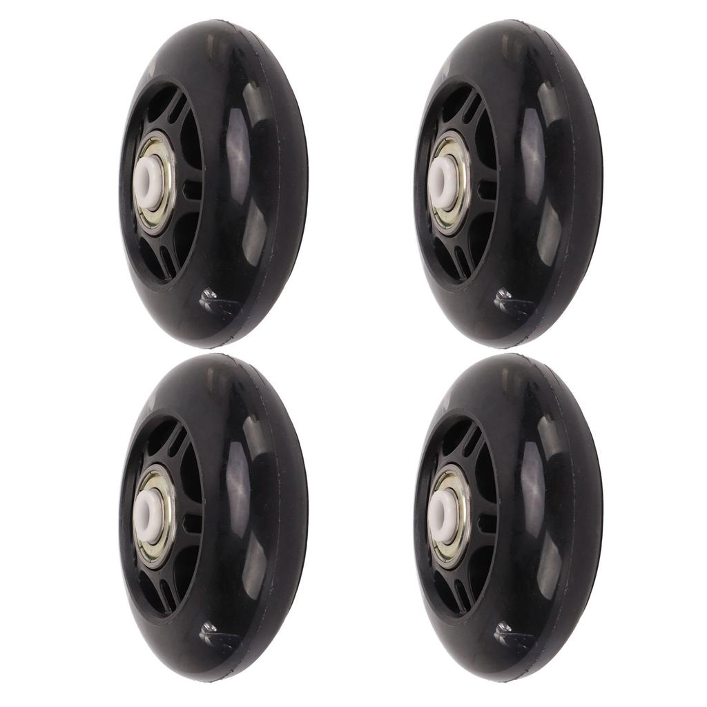4 PCS Inline Skate Flash Wheel Roller Skate PU Wheels Replacement Skate Wheels 69mm
