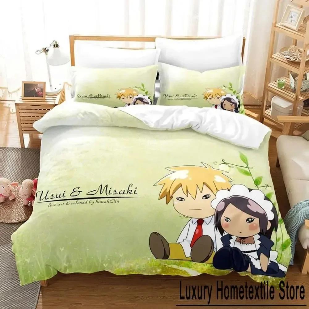 New 3D Print Anime Kaichou Wa Maid-sama Bedding Set Single Twin Full Queen King Size Bed Set Adult Kid Bedroom Duvet Cover Sets