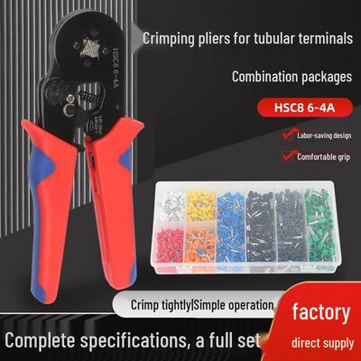 Multifunctional Crimping & Wire Stripping Tool Set for Ferrule and Pin Terminals