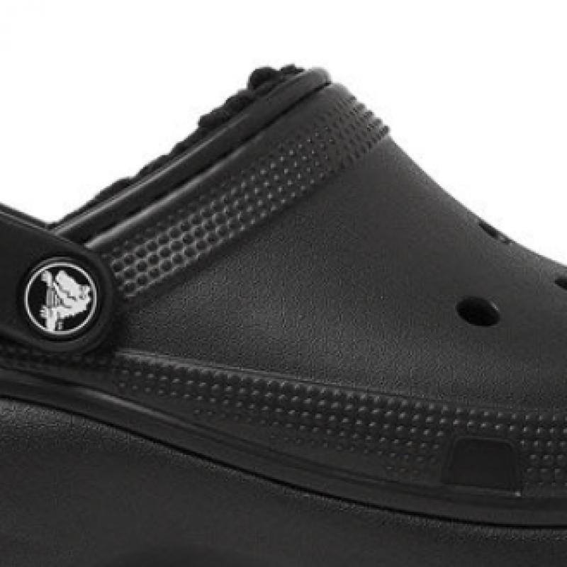 Crocs Sabots classiques à plateforme doublés pour femmes 207938 001