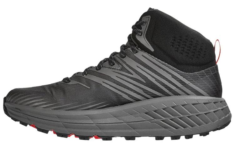 HOKA ONE ONE Speedgoat Mid Gore Tex 2 Черный Серый Красный 1106532-ADGG 43